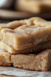Easy Cinnamon Sugar Blondies – Sweet Fall Treat