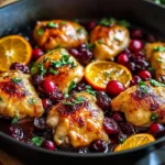 Savor the Juicy Skillet Cranberry Orange Chicken Delight 40 Skillet Cranberry Orange Chicken
