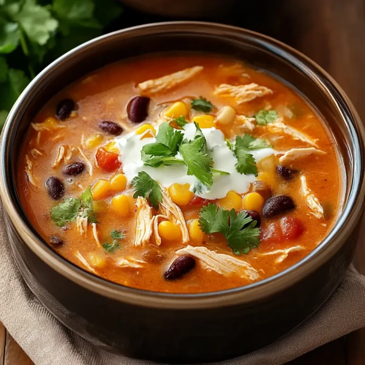 Creamy Chicken Enchilada Soup: A Cozy Comfort Classic 30 Chicken Enchilada Soup