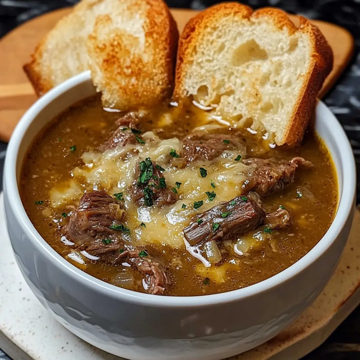 Irresistibly Cozy French Onion Beef Short Rib Soup Recipe 1